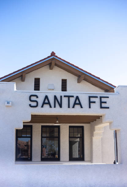 istock Santa Fe, NM: Santa Fe Train Depot Building 2161267391