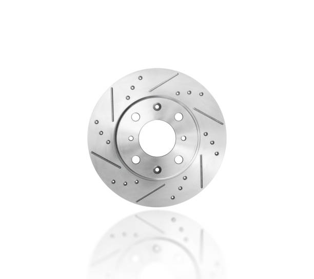 istock Car brake rotor or brake disc isolated on white background 2161280932