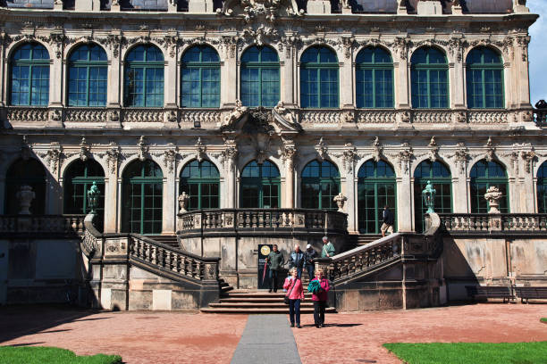 Dresden, Saxony, Germany - 07 Sep 2015: Zwinger palace in Dresden, Saxony