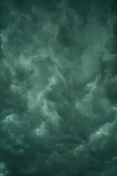 istock Dark and gloomy supercell storm clouds in summer 2161282326