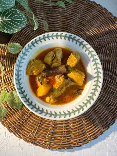 istock Curry with Chicken and Potatoes. It is an aromatic curry with a tangy, luxurious taste that is harmonic, sweet and isn't as spicy. Coconut curry with chicken and potatoes 2161283544