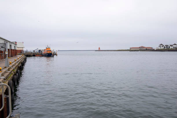 May 21st 2024. RNLI lifeboat stationed at Fish Quay, North Shields