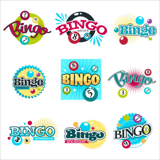 istock Bingo game isolated icons gambling equipment balls with numbers 2161286494