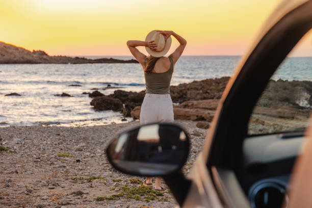 istock Summer road trip and beautiful view 2161292361