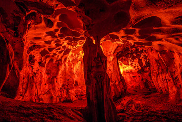 Karain Cave from the Paleolithic age, where the first people lived, near Termessos National Park