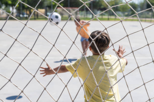 Children Playing Football