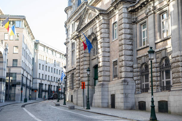 istock Historic building in Brussels 2161300061