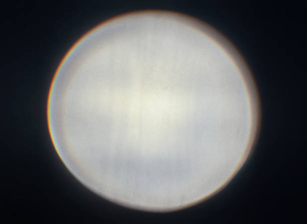 istock The circle of light on a black background 2161302148