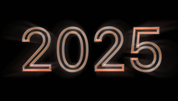 istock New Year Card with 2025 Text 2161307793