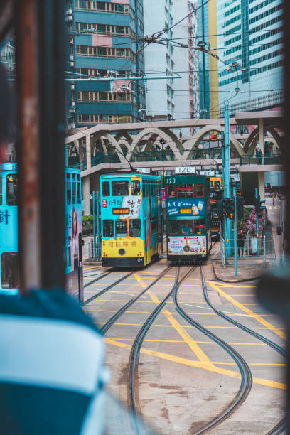 istock old vintage tram in hong kong 2161309193