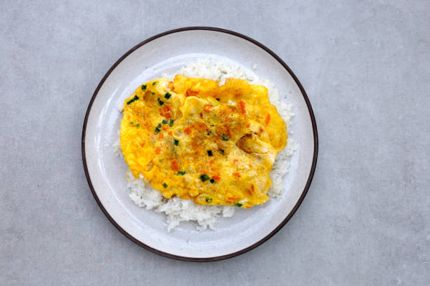 istock Thai style omelet with rice 2161313137