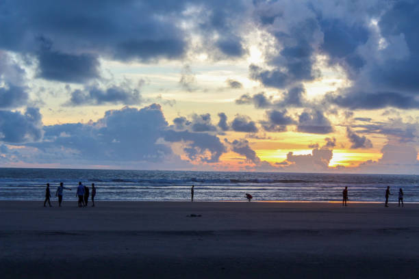istock Saint Martin with beautiful sky and sunset 2161313408