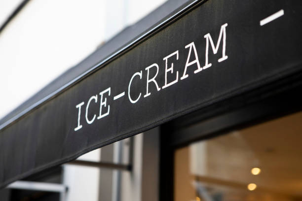 istock Canopy outside an ice cream shop 2161313440