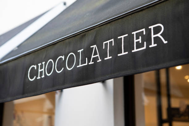 istock Canopy outside a chocolate shop 2161313443