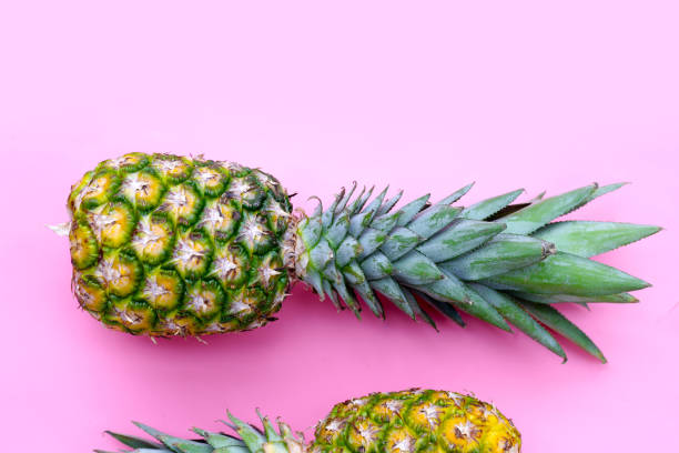 istock Fresh ripe pineapple, juicy tropical fruit 2161315705