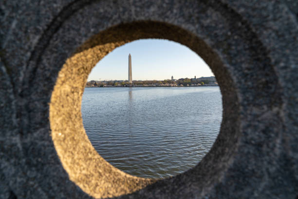 istock View of the Tidal Basin and Washington Monument through the Ohio Drive Bridge 2161330607