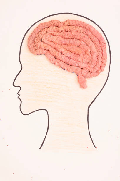 istock Dementia and parkinson's disease, ADHD, composition for head disease theme 2161336995