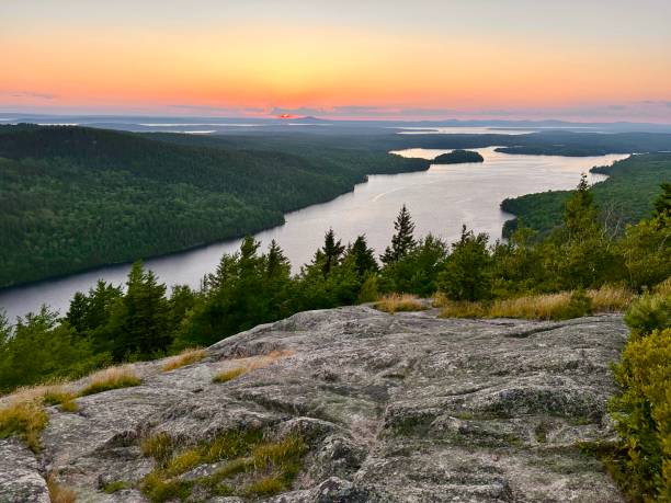 istock Beech Mountain Trail, Acadia National Park 2161338211
