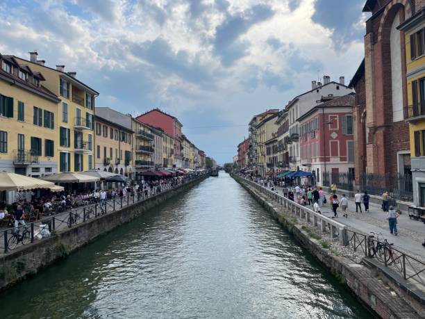 istock Navigli district in Milan 2161342289