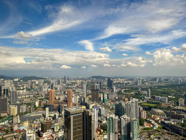 istock Central business district. Kuala Lumpur skyline 2161345663