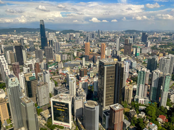 istock Central business district. Kuala Lumpur skyline 2161345664