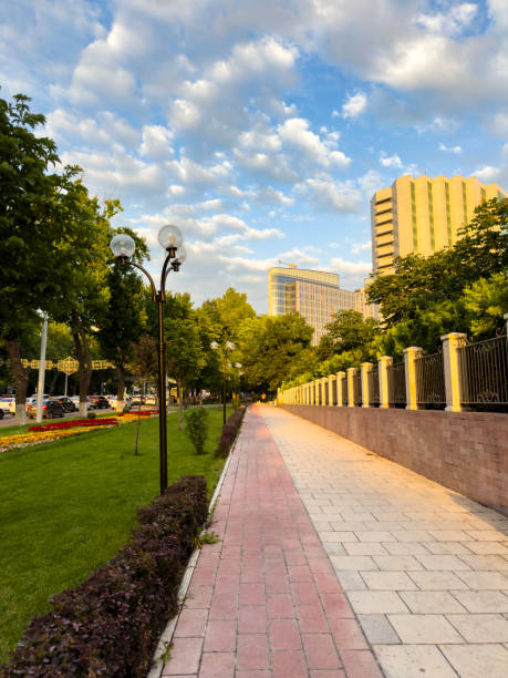 istock Alisher Navoy Street in Tashkent 2161345672