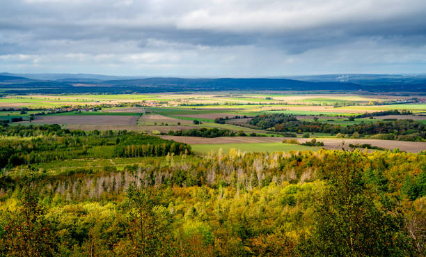 istock Panoramic view over the Harz region, Germany 2161353207