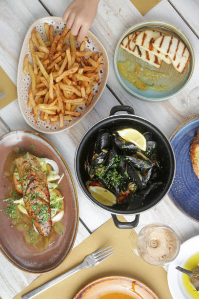 istock Various Mediterranean dishes served on the restaurant table 2161353302