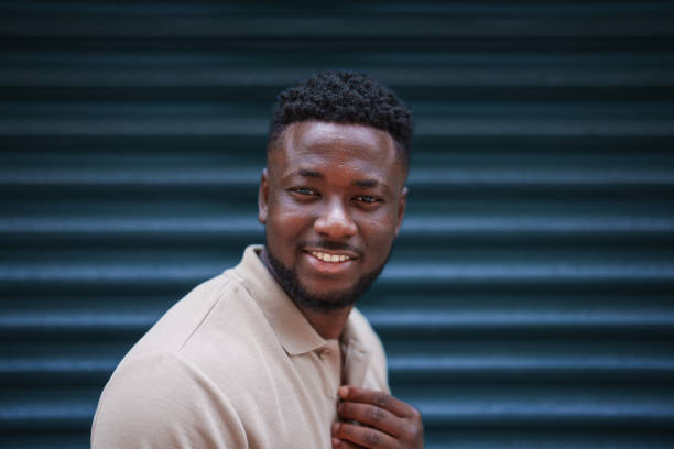 istock Young Togolese man is looking at camera. 2161353328