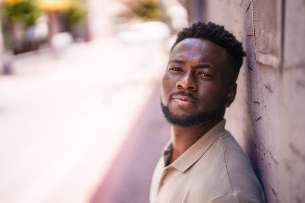 istock Young Togolese man is looking at camera. 2161354470