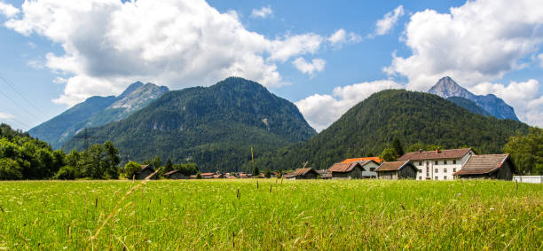 istock Mittenwald in summer in the German Alps 2161359266