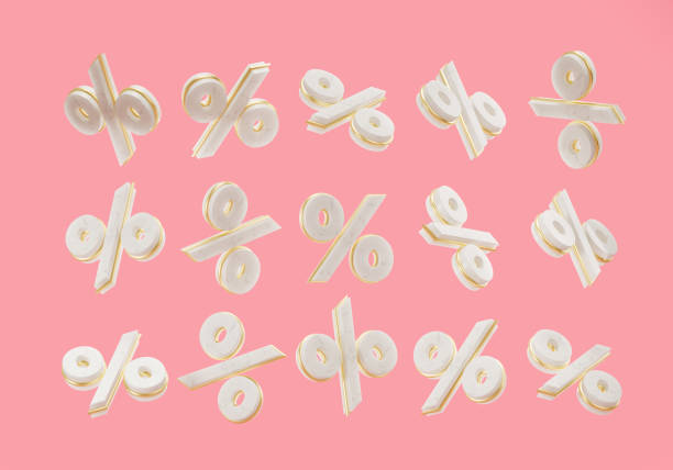 istock White Percentage Signs On Pink Background 2161359323