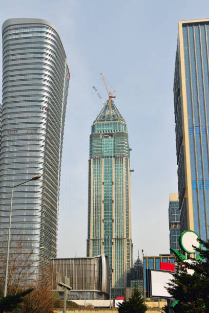 istock Construction of modern high-rise building. Istanbul, Turkey 2161369100