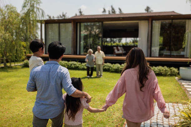 istock Family visiting grandparents 2161370418