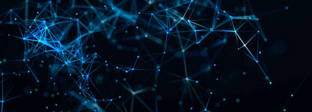 istock Digital technology background. Network connection dots and lines. Futuristic background for presentation design. 3d 2161370459