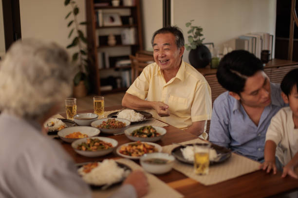 istock Family dinner at home 2161372748