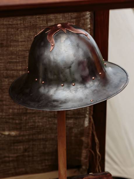 istock Copper & Metal Medieval Helmet Replica. 2161380608