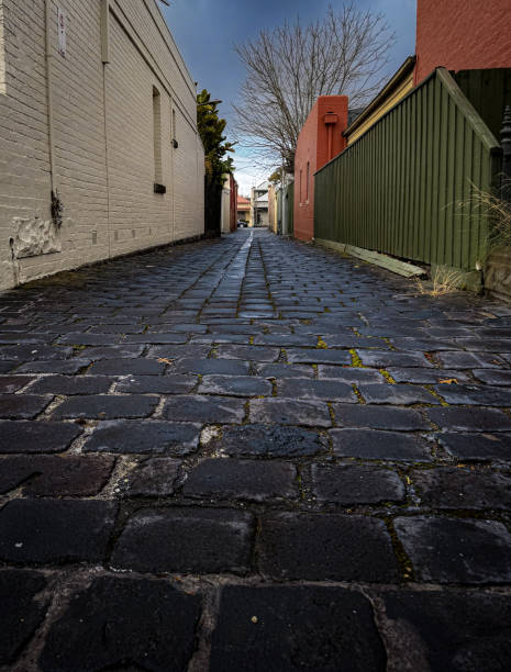 istock Cobblestone street 2161395955