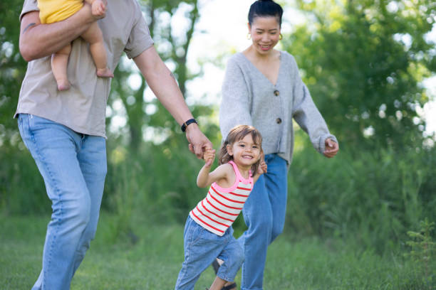 istock Family Walk 2161400088
