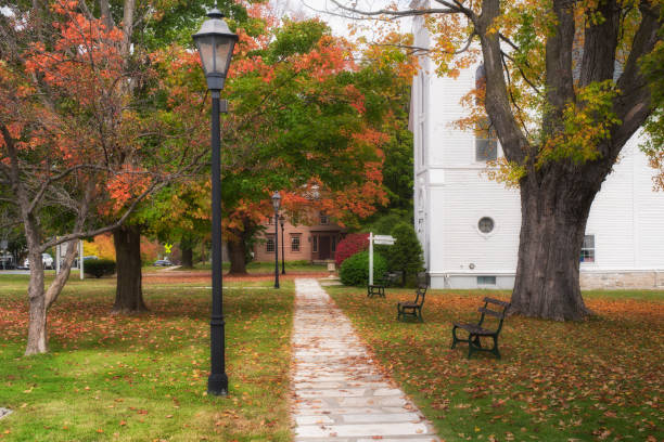 istock Manchester Vermont Historic District Autumn 2161407572