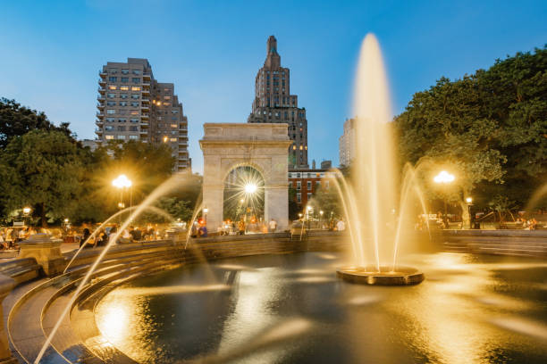 istock Washington Square Park on a Summer Night NYC 2161409189