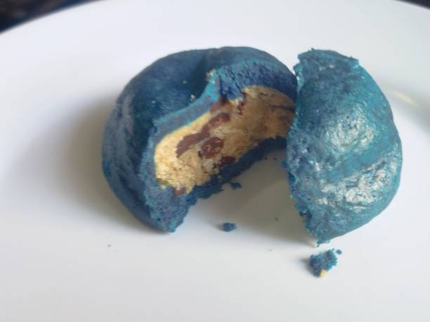 istock Blue cookies and cream bread 2161410420