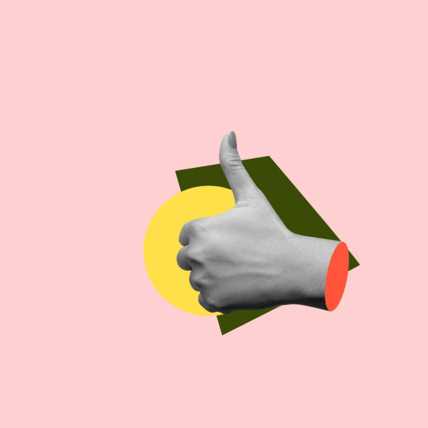 istock A human hand showing thumb up gesture 2161414124