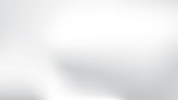 abstract white and gray color background with halftone effect, dot pattern. vector illustration. - geometriestunde stock-grafiken, -clipart, -cartoons und -symbole