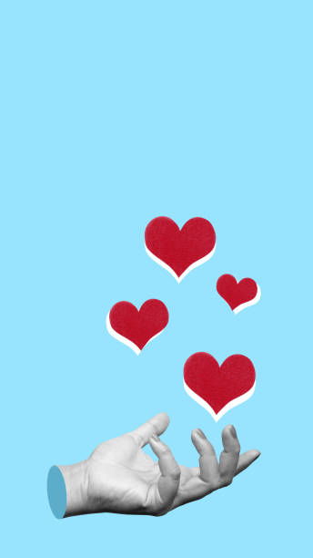 istock The human hand shows a red heart on his palm 2161414791