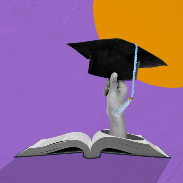 istock A human hand coming out from an opened book holding a graduation hat 2161415980