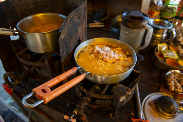 Dal Bhat recipe local food of Nepal and India , cuisine