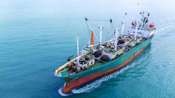 istock Cargo Ship was pulling by Tugboat go to Maintenance port. cargo ship import export to customers sea port. export shipping industry freight and transportation logistics concept. 2161425726