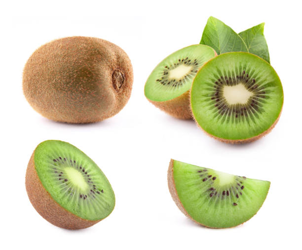 istock Kiwi isolated on white background 2161427741