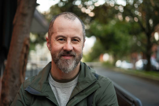 istock Smiling mature man outdoors 2161450985